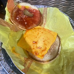 Hair and not meat in the burger.