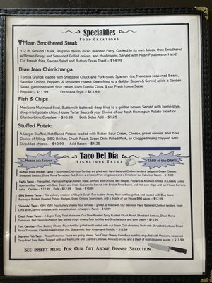 Menu photo 3 Blue Jeans Cafe Stamford, TX