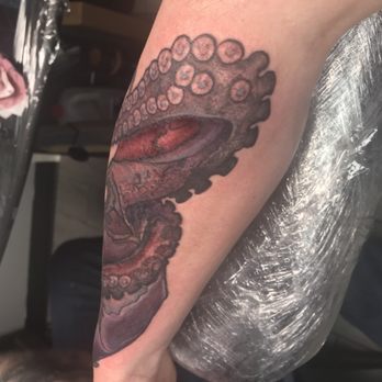 Carmel Tattoo - The Kraken - Tattoo Near Me - Carmel, Indiana