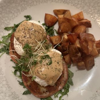Dudley's on Short - Crab Cake Benedict - American Near Me - Lexington, Kentucky