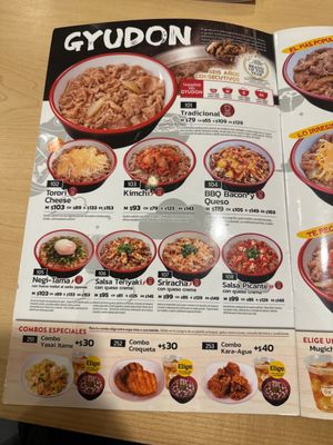 Menu photo 3 Sukiya Juárez, AGU