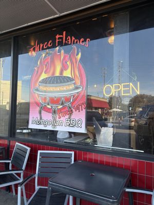 Three Flames LA by null