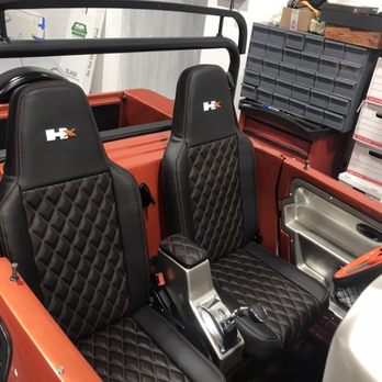 Rivero Auto Interiors - Hummer electric kart new custom seat upholstery - Auto Customization Near Me - Miami , Florida Rivero Auto Interiors - Hummer electric kart new custom seat upholstery - Auto Customization Near Me - Miami , Florida