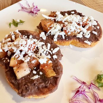 Tavos at The Grove - Molletitos (amuse-bouche) - New Mexican Cuisine Near Me - Elm Grove, Wisconsin Tavos at The Grove - Molletitos (amuse-bouche) - New Mexican Cuisine Near Me - Elm Grove, Wisconsin