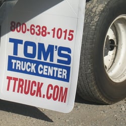 Tom's Truck Center - Look for our Mudflaps on the road!