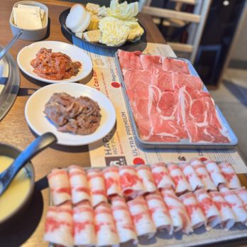 Happy Lamb Hot Pot - Fatty beef + lamb + marinated garlic beef + spicy beef - Hot Pot Near Me - Boston, Massachusetts Happy Lamb Hot Pot - Fatty beef + lamb + marinated garlic beef + spicy beef - Hot Pot Near Me - Boston, Massachusetts