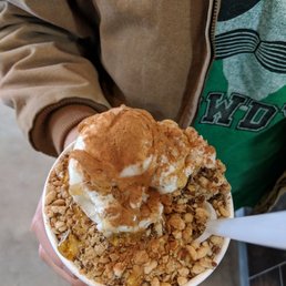 Peach cobbler Peach cobbler