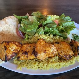 Chicken Kebab Plate