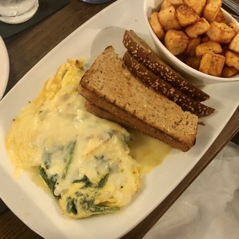 Another Broken Egg Cafe - Another dish I'm not sure of. Spinach something or another - Breakfast & Brunch Near Me - Bossier City, Louisiana