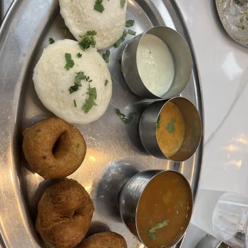 Mithaas North Brunswick - Mendu Idli Vada combo with rasam and chutney - Indian Near Me - North Brunswick, New Jersey Mithaas North Brunswick - Mendu Idli Vada combo with rasam and chutney - Indian Near Me - North Brunswick, New Jersey