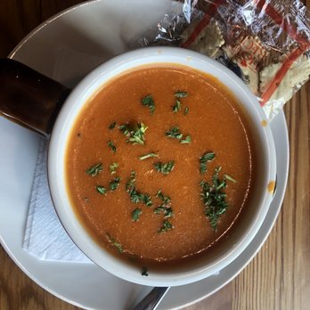 GroundLevel 105 - Tomato & Roasted Garlic Soup (gf & vegan) - Wine Bars Near Me - Lombard, Illinois
