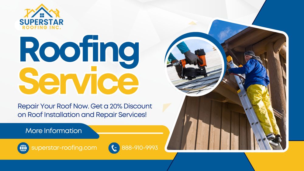 Slide of Superstar Roofing