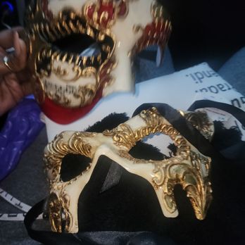 Costume Holiday House - His and hers masquerade masks! - Costumes Near Me - Columbus, Ohio Costume Holiday House - His and hers masquerade masks! - Costumes Near Me - Columbus, Ohio
