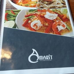 Menu cover Menu cover