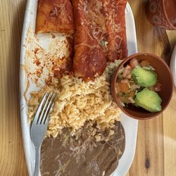 Norma's Restaurant - Enchilada dinner
