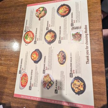 Modoo Restaurant - Menu - Korean Near Me - Lynnwood, Washington Modoo Restaurant - Menu - Korean Near Me - Lynnwood, Washington