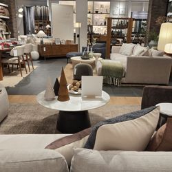 west elm - No more gray & white. Now cream & brown.
