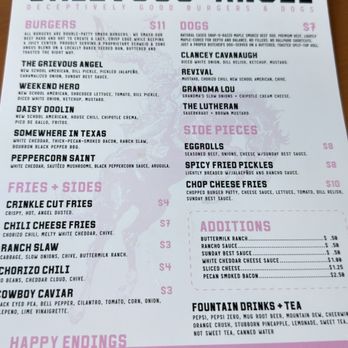 Grievous Angel - Burgers Near Me - Lakeland, Florida