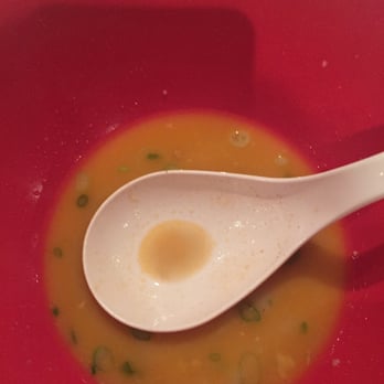IPPUDO Westside - This is all that is left of the Akamura Modern I devoured. Amazing!!! - Ramen Near Me - New York, New York IPPUDO Westside - This is all that is left of the Akamura Modern I devoured. Amazing!!! - Ramen Near Me - New York, New York