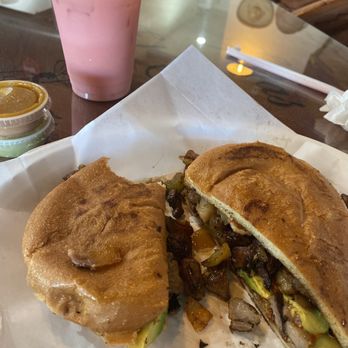 Tortas El Charro - Rib eye torta - Ice Cream & Frozen Yogurt Near Me - Riverside, California