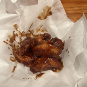 Mountain Mike's Pizza - 6 piece bbq wings - Pizza Near Me - Gilroy, California