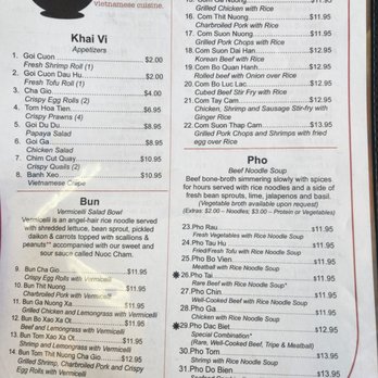 Pho Nam - Menu - Vietnamese Near Me - Cornelius, North Carolina
