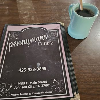 Pennyman's Diner - Le menu - Breakfast & Brunch Near Me - Johnson City, Tennessee Pennyman's Diner - Le menu - Breakfast & Brunch Near Me - Johnson City, Tennessee