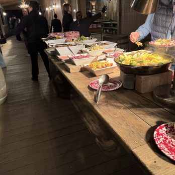 Knibbe Ranch - Buffet at private party - Venues & Event Spaces Near Me - Spring Branch, Texas