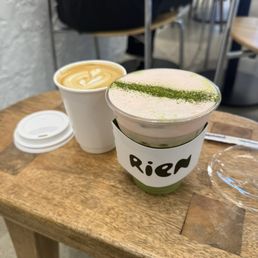 Banana Cloud Foam Matcha Latte