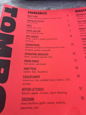 Menu photo 2 Tombo Eats Victoria, BC