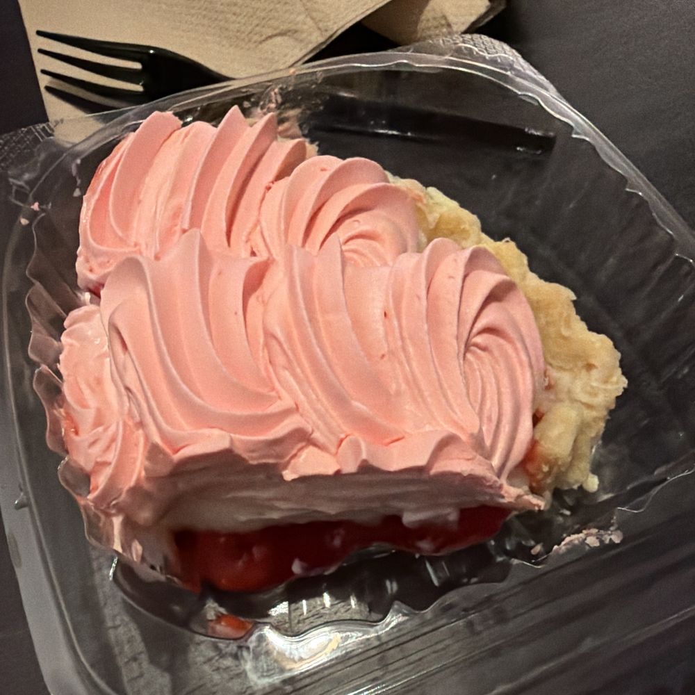 Nation's Giant Hamburgers - CHERRY CREME PIE (SLICE) - Burgers Near Me - Lodi, California