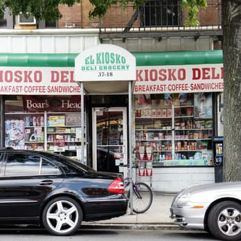 El Kiosko Deli Grocery - cars parked in front - Grocery Near Me - Astoria, New York El Kiosko Deli Grocery - cars parked in front - Grocery Near Me - Astoria, New York