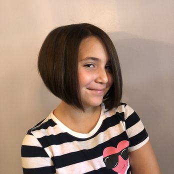 Simplicity Salon & Spa - A little sassy hairdo for a sweet and sassy young lady. - Hair Salons Near Me - Fargo, North Dakota
