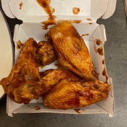 a box of buffalo wings a box of buffalo wings