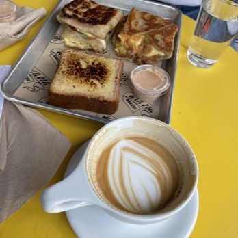 Win Son Bakery - French toast and cheese onion cake and of course the Latte - Taiwanese Near Me - Brooklyn, New York Win Son Bakery - French toast and cheese onion cake and of course the Latte - Taiwanese Near Me - Brooklyn, New York