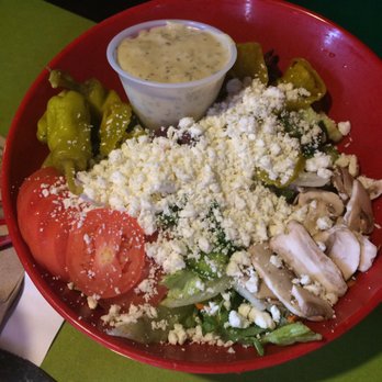 Mellow Mushroom Myrtle Beach - Greek Salad. Excellent. - Pizza Near Me - Myrtle Beach, South Carolina Mellow Mushroom Myrtle Beach - Greek Salad. Excellent. - Pizza Near Me - Myrtle Beach, South Carolina