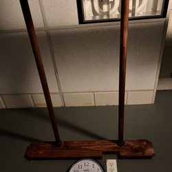 Serene Thai Massage - Rails where they hold on to adjust pressure while stepping in back.