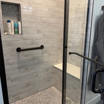 Hadfield Handyman - Grab bar installed in shower - Handyman Near Me Hadfield Handyman - Grab bar installed in shower - Handyman Near Me