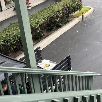 Cavalier Oceanfront Resort - Delivering food. Salad doesn't have cover - Resorts Near Me - San Simeon, California Cavalier Oceanfront Resort - Delivering food. Salad doesn't have cover - Resorts Near Me - San Simeon, California