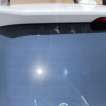 Chevron - dried water marks on back of car - Gas Stations Near Me - Las Vegas, Nevada