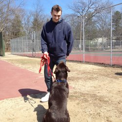 Kings Manor Estates - A boy and his dog!