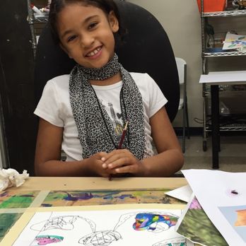 Cordovan Art School - Cordovan Art Student having fun - Art Schools Near Me - Round Rock, Texas