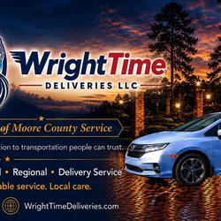 WrightTime - WrightTime provides airport, local, regional, & delivery transportation rooted in 30 Yrs of Moore County service, reliability, & local care.