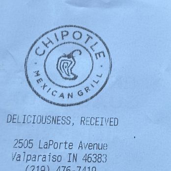 Chipotle Mexican Grill - Mexican Near Me - Valparaiso, Indiana