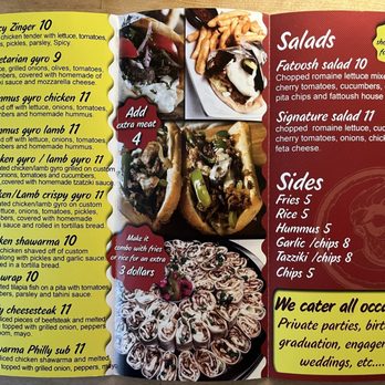 Baba chef - Menu - Food Trucks Near Me Baba chef - Menu - Food Trucks Near Me