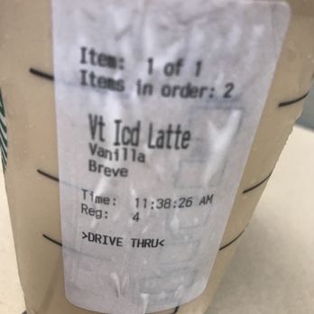Starbucks - Asked for a vanilla latte and they completely forgot to add the vanilla! - Coffee & Tea Near Me - Manassas, Virginia Starbucks - Asked for a vanilla latte and they completely forgot to add the vanilla! - Coffee & Tea Near Me - Manassas, Virginia