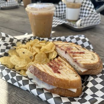 Superbloom - Turkey Provolone Panini - Coffee & Tea Near Me - San Diego, California Superbloom - Turkey Provolone Panini - Coffee & Tea Near Me - San Diego, California