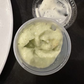 Dr Grubb's - Garlic jalapeño sauce absolutely delicious if you like a little kick - American Near Me - Claremont, California Dr Grubb's - Garlic jalapeño sauce absolutely delicious if you like a little kick - American Near Me - Claremont, California