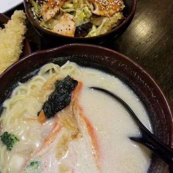 Sushi 9 - Seafood ramen more bland but not bad if you're craving noodles. Salmon Don decent - Sushi Bars Near Me - Katy, Texas