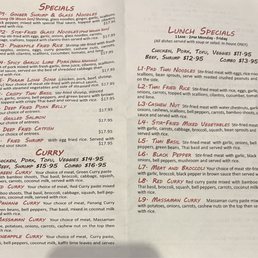 Menu as of 25 March 2024 Menu as of 25 March 2024